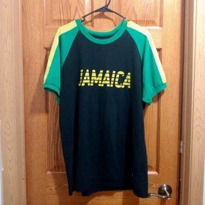 Authentic Brand Tri Sport Men's Size XL Jamaica #10 Shirt